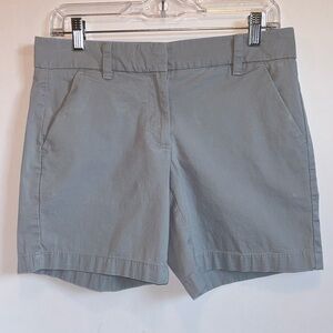 Tommy Hilfiger Soft Gray Chino Shorts Women’s Size 4 SUMMER SALE $10